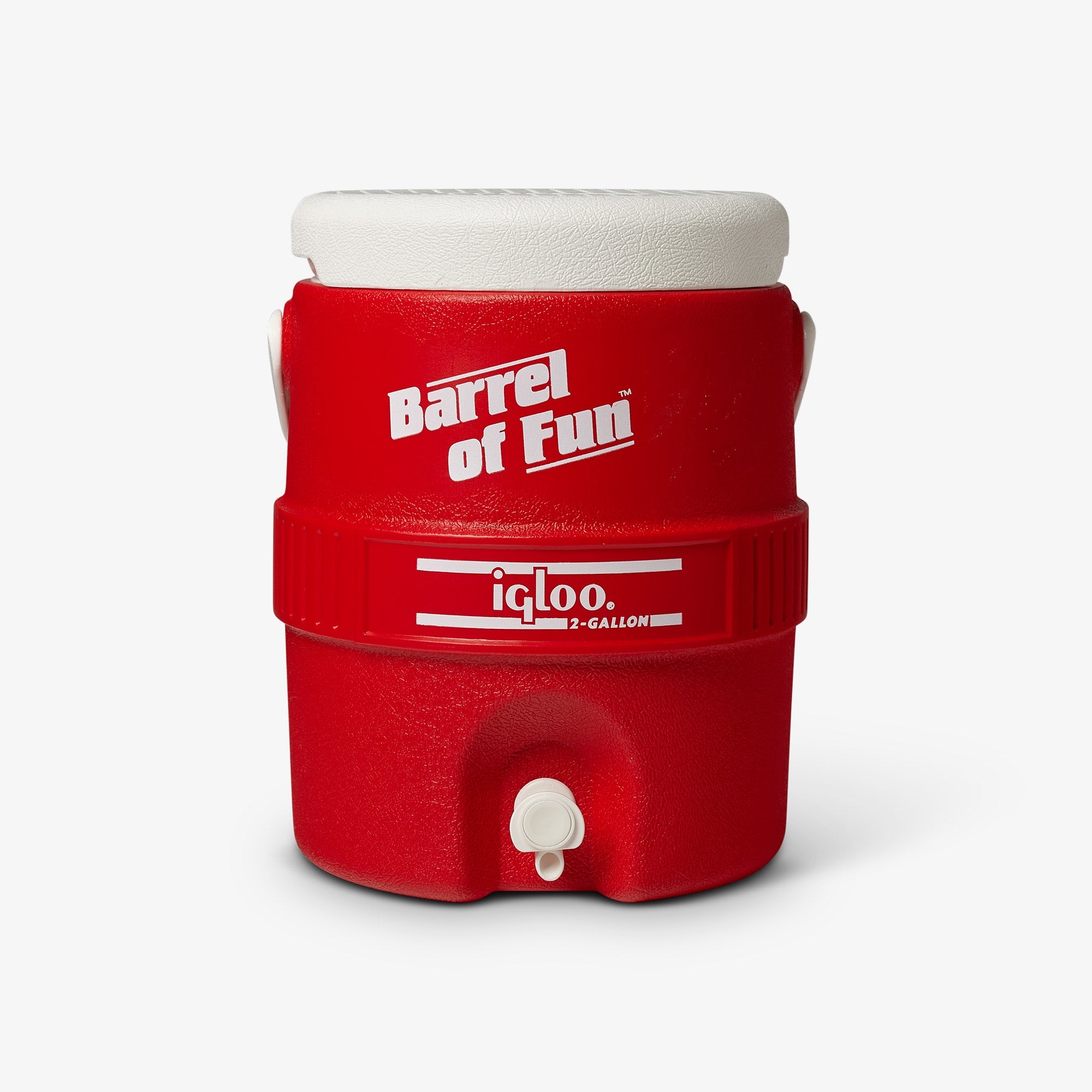 Retro Barrel of Fun 2 Gallon Jug K2 Red