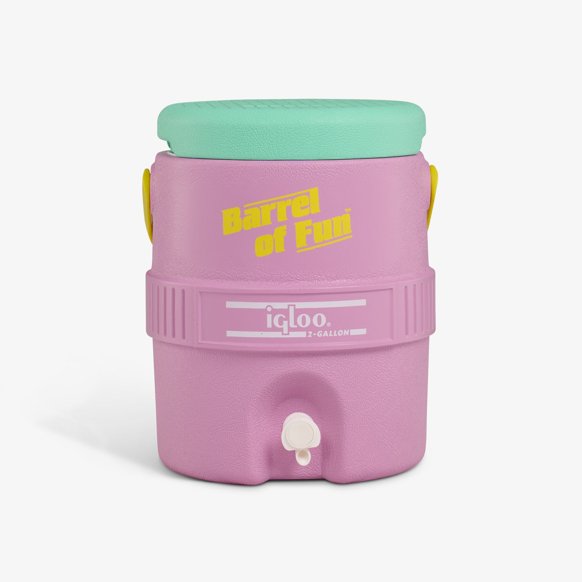 Retro Barrel of Fun 2 Gallon Jug K2 Tea Rose