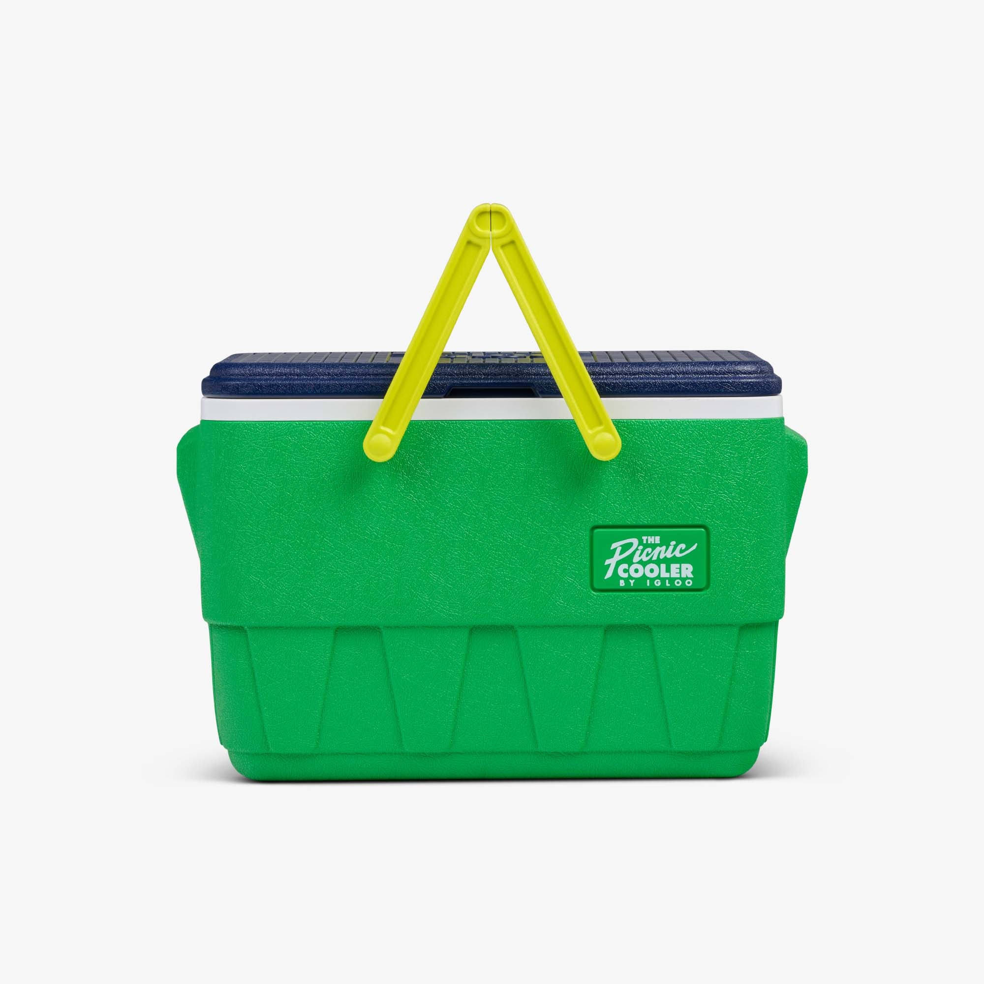 Retro Picnic Basket 25 Qt Cooler Y3 Whistle Green