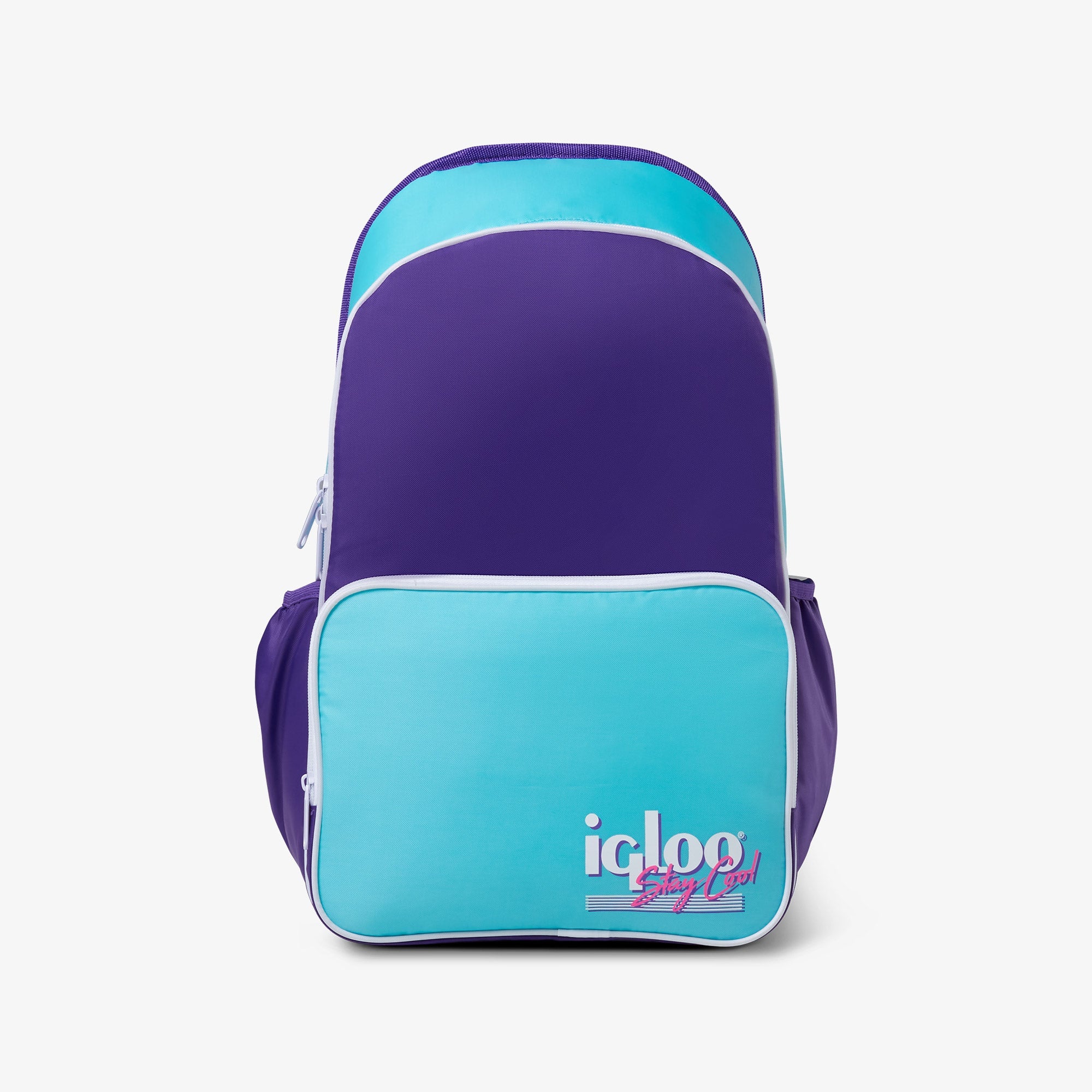 Retro Backpack Cooler T3 Purple