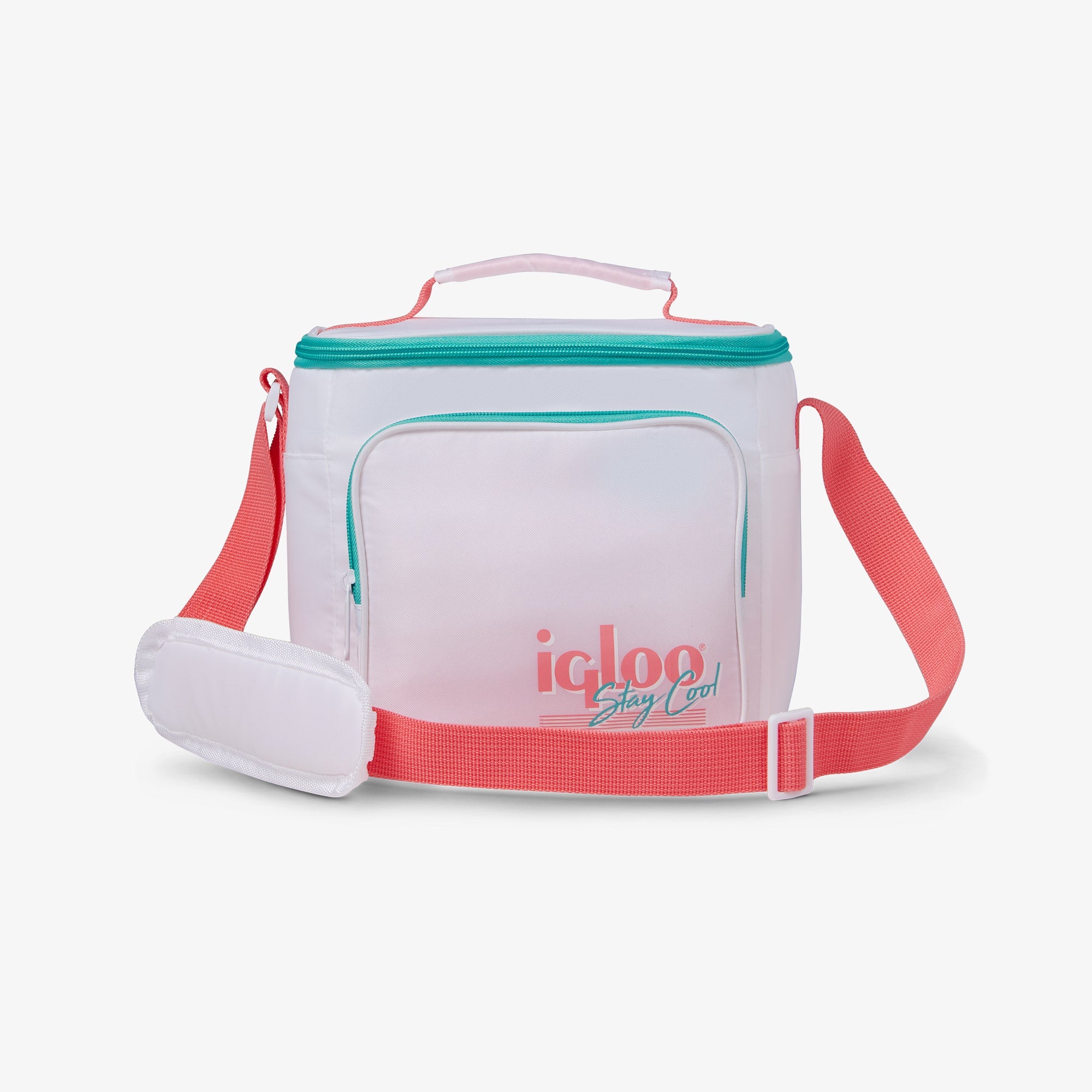 Retro Square Lunch Bag W8 White