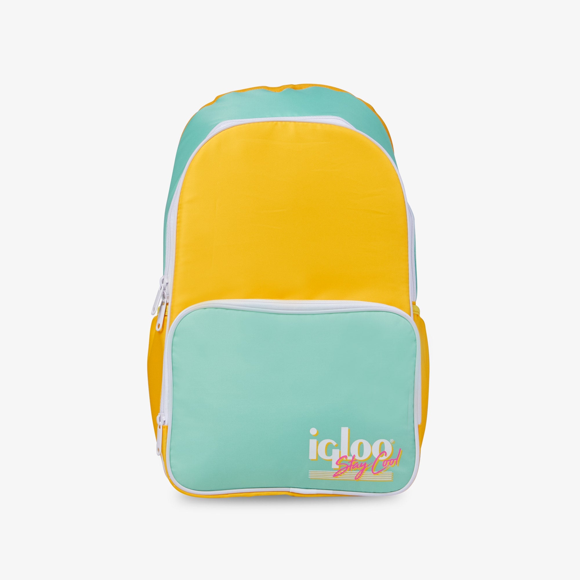 Retro Backpack Cooler T3 Yellow