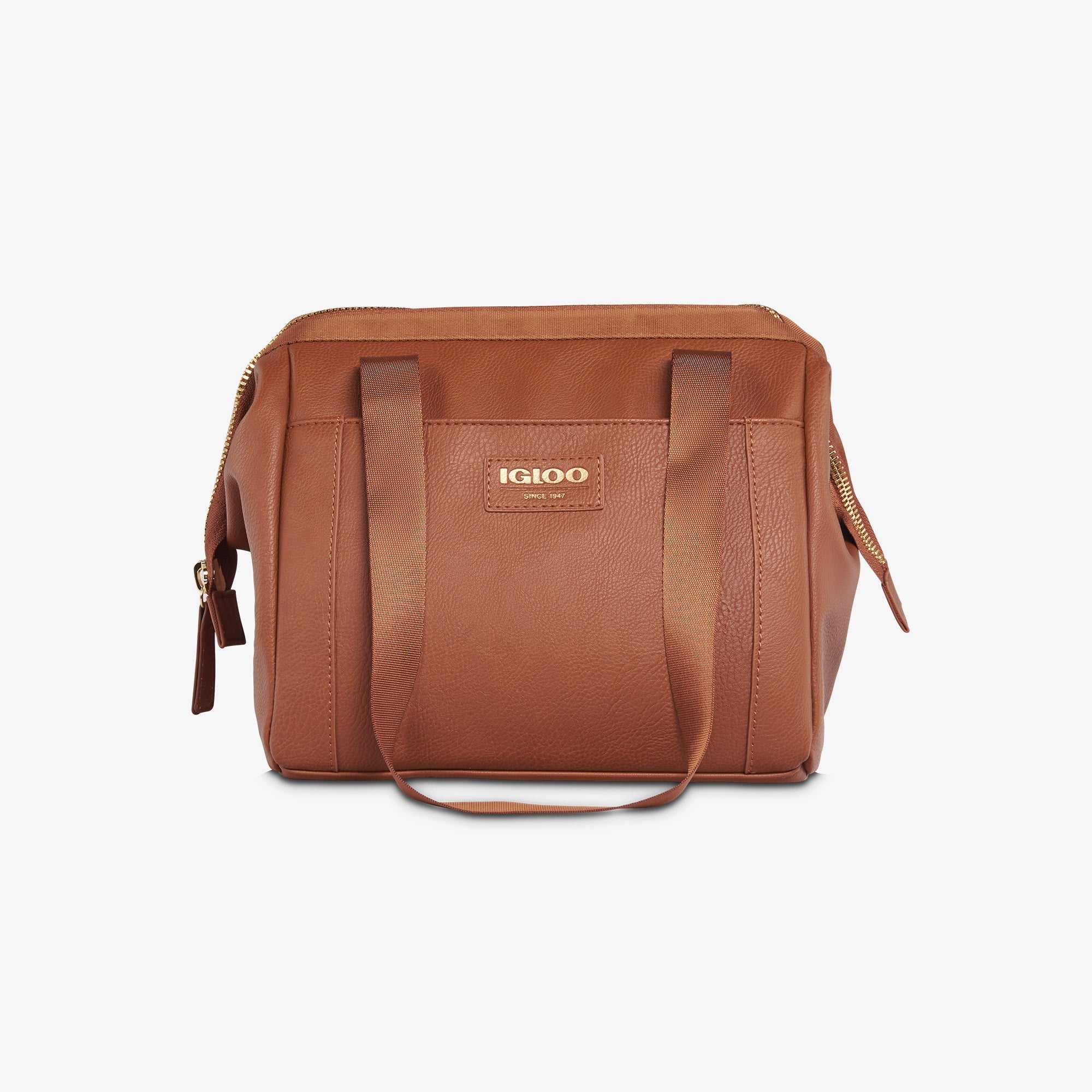 Igloo Luxe® Lunch Tote Cooler Bag N3 Cognac