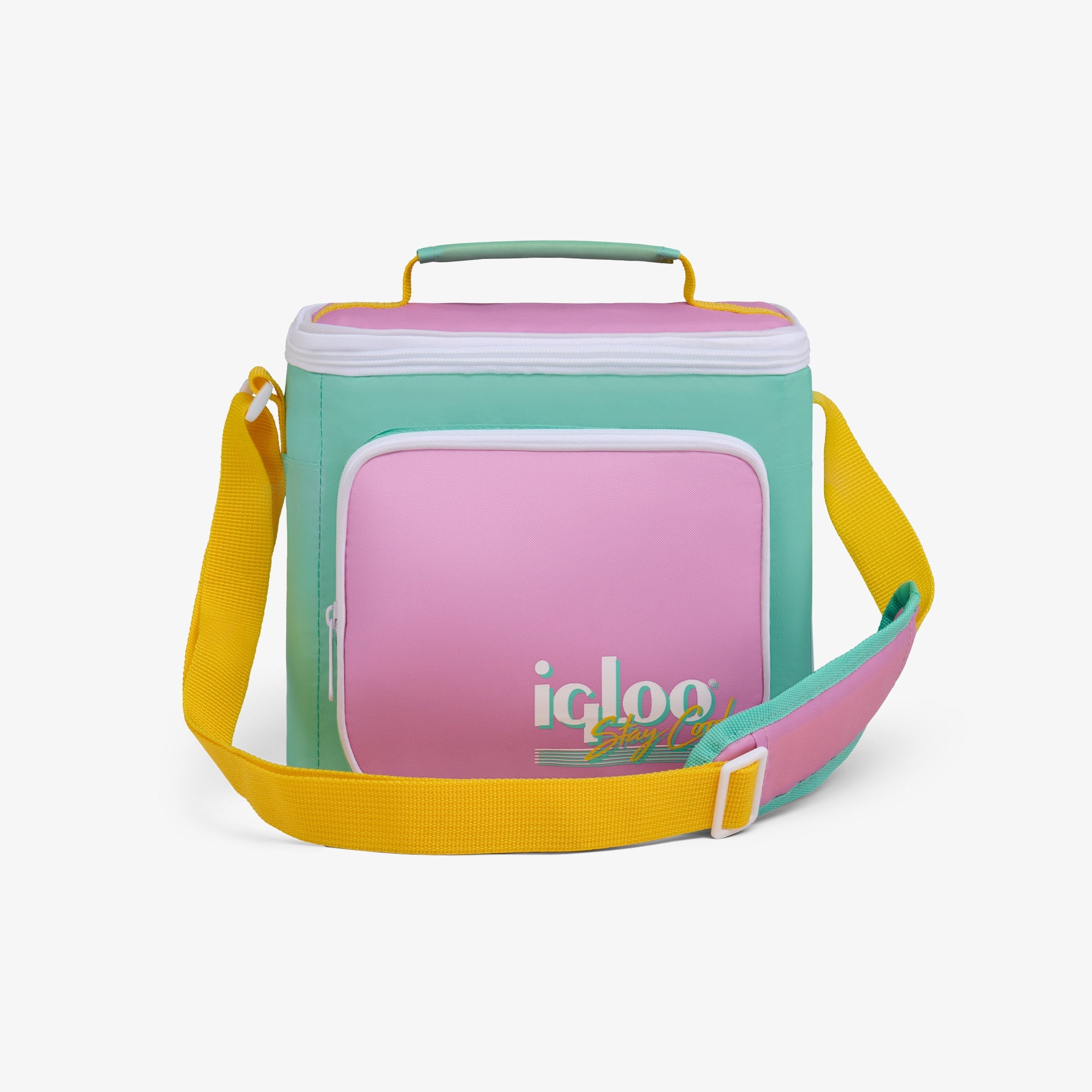 Retro Square Lunch Bag W8 Tea Rose