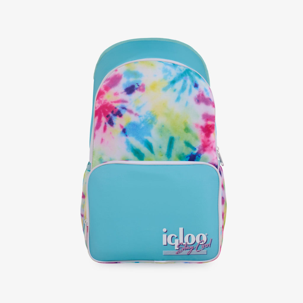Retro Backpack Cooler T3 Tie-Dye