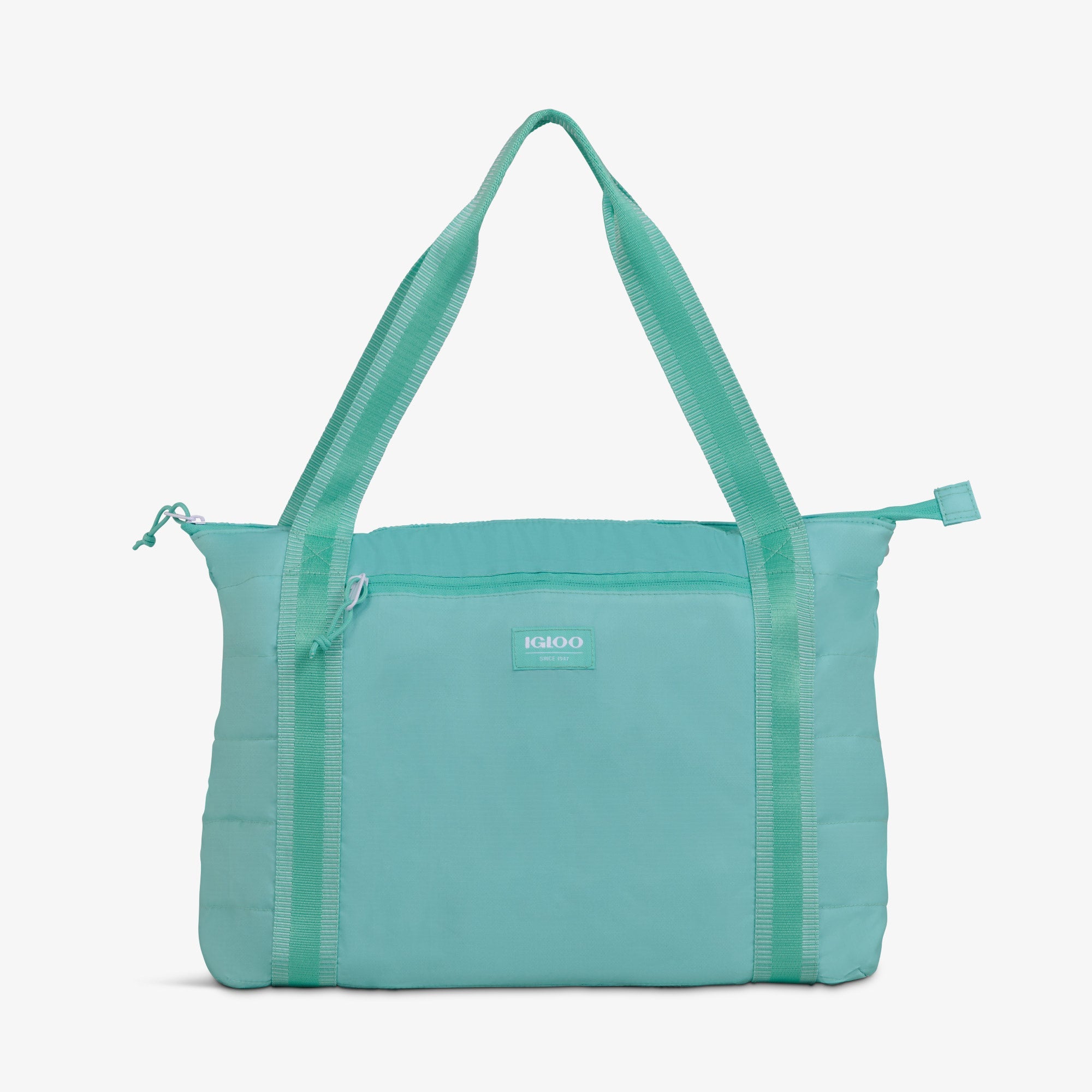 Packable Puffer 20-Can Cooler Bag B1 Seafoam