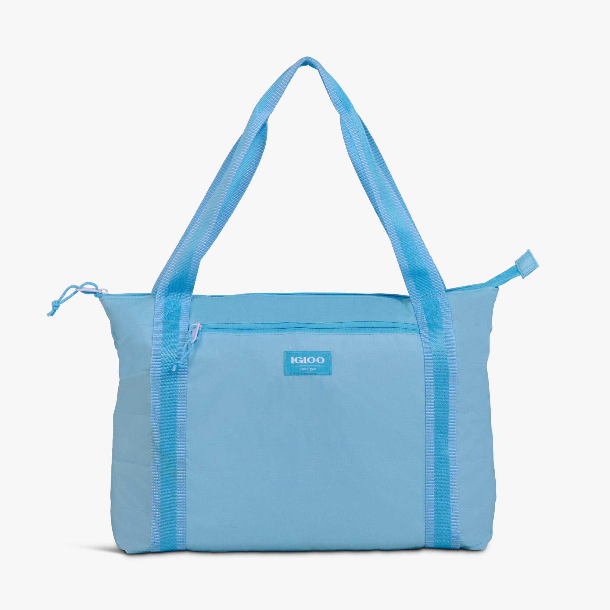 Packable Puffer 20-Can Cooler Bag B1 Powder Blue