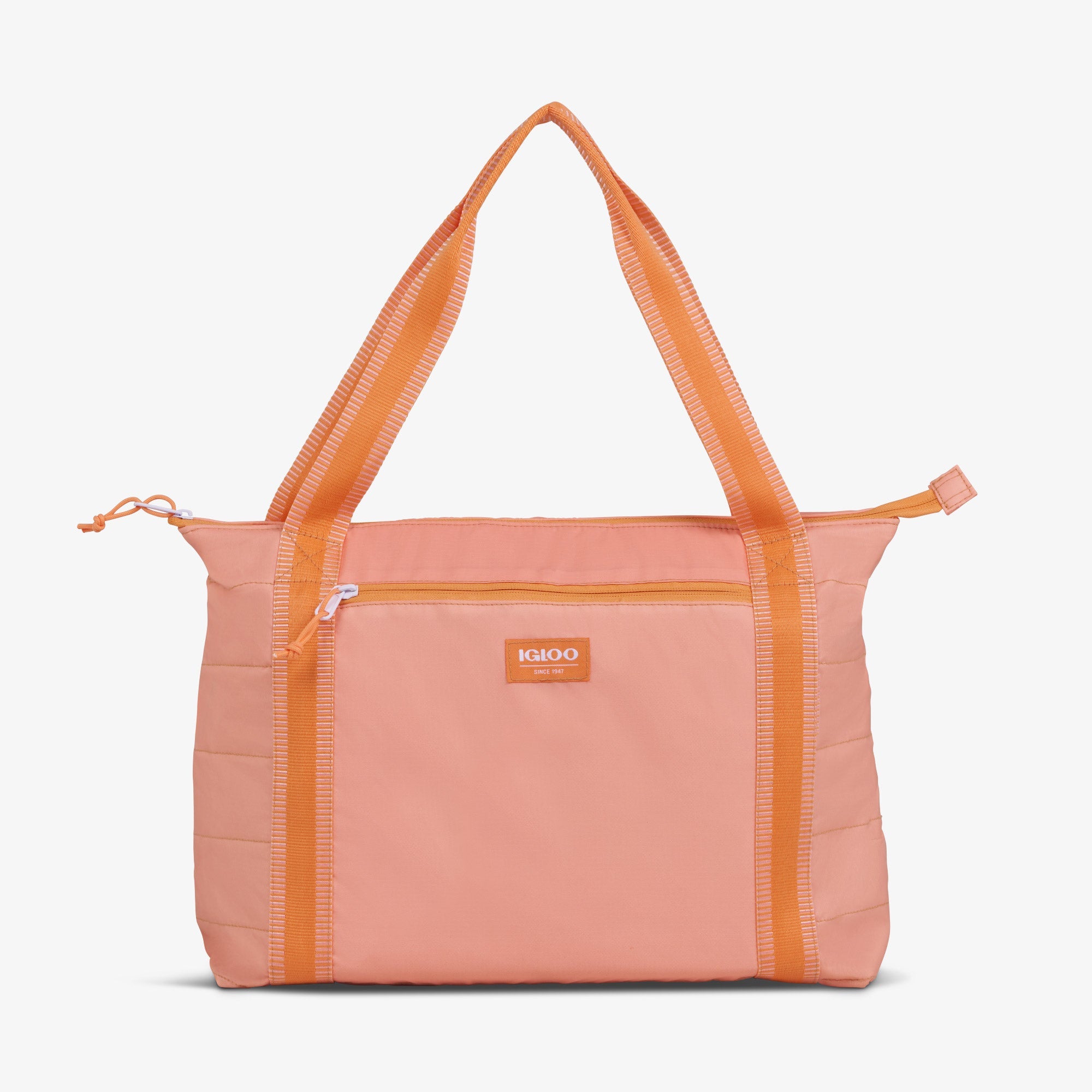 Packable Puffer 20-Can Cooler Bag B1 Apricot