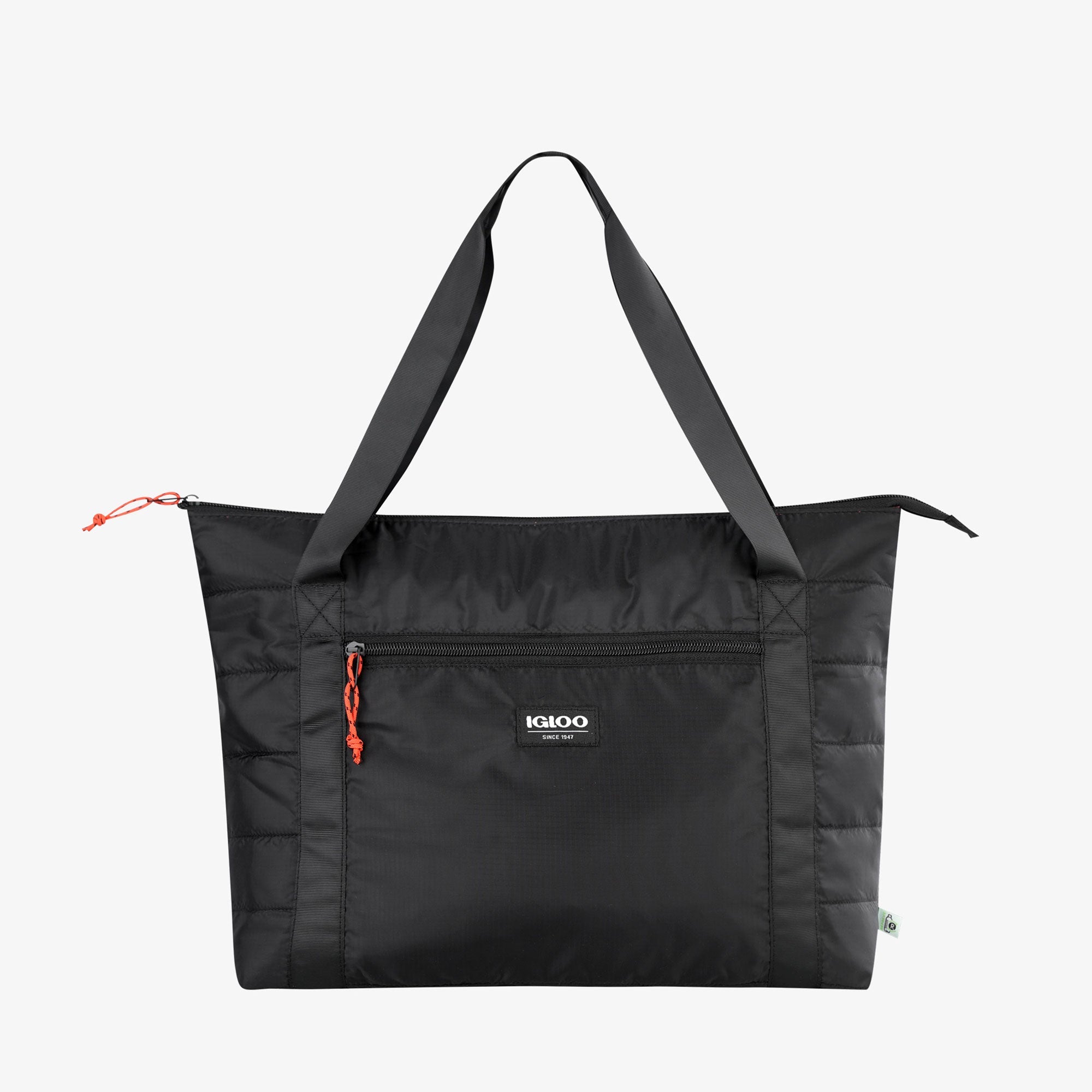Packable Puffer 20-Can Cooler Bag B1 Black