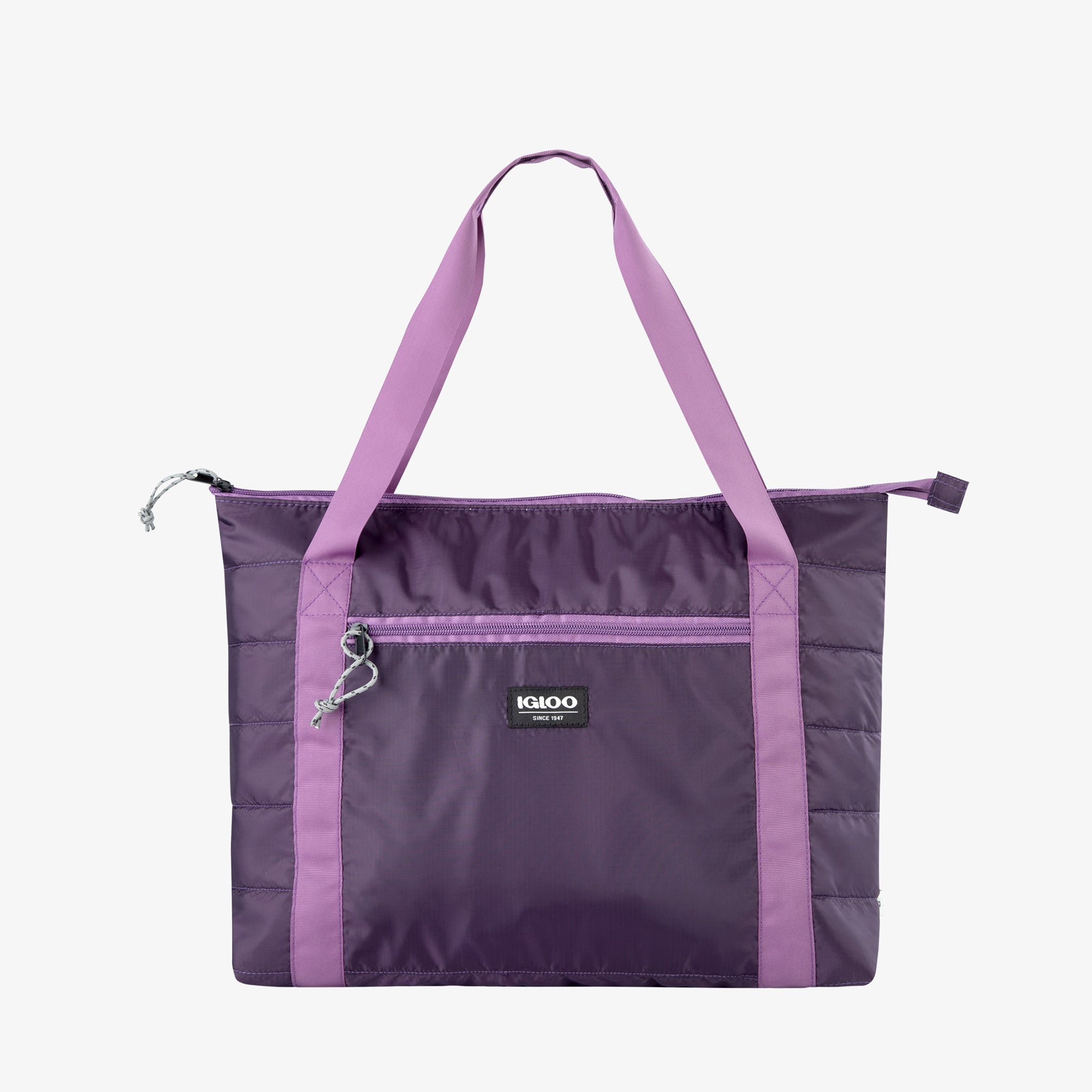 Packable Puffer 20-Can Cooler Bag B1 Eggplant