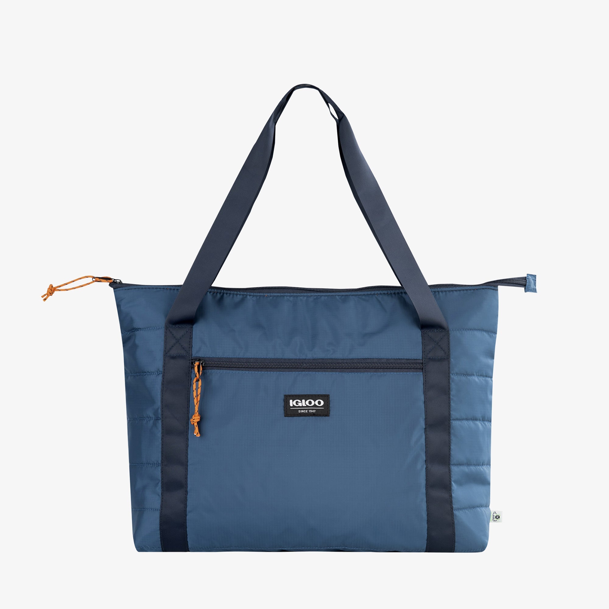 Packable Puffer 20-Can Cooler Bag B1 Denim