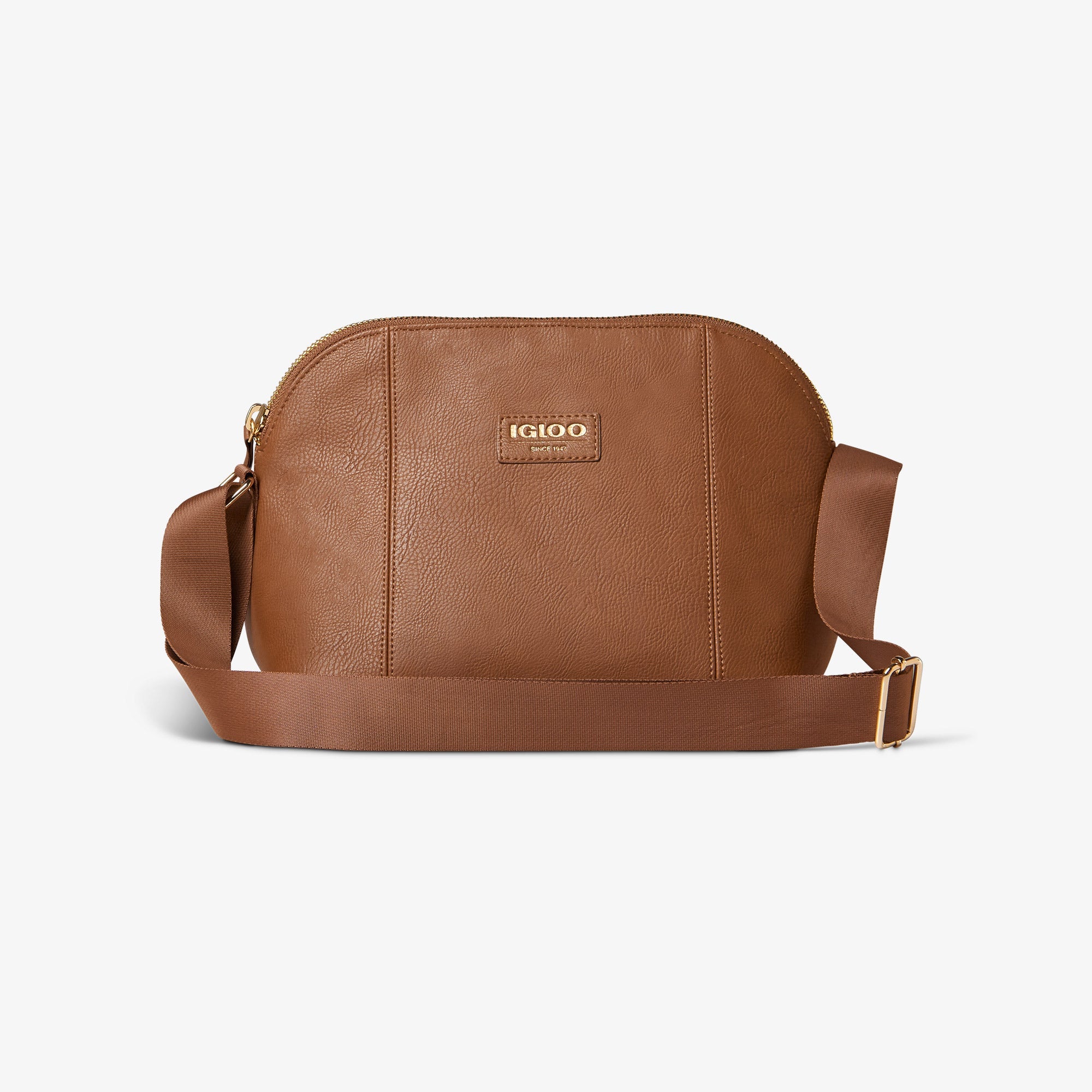 Igloo Luxe® Crossbody Cooler Bag T8 Cognac