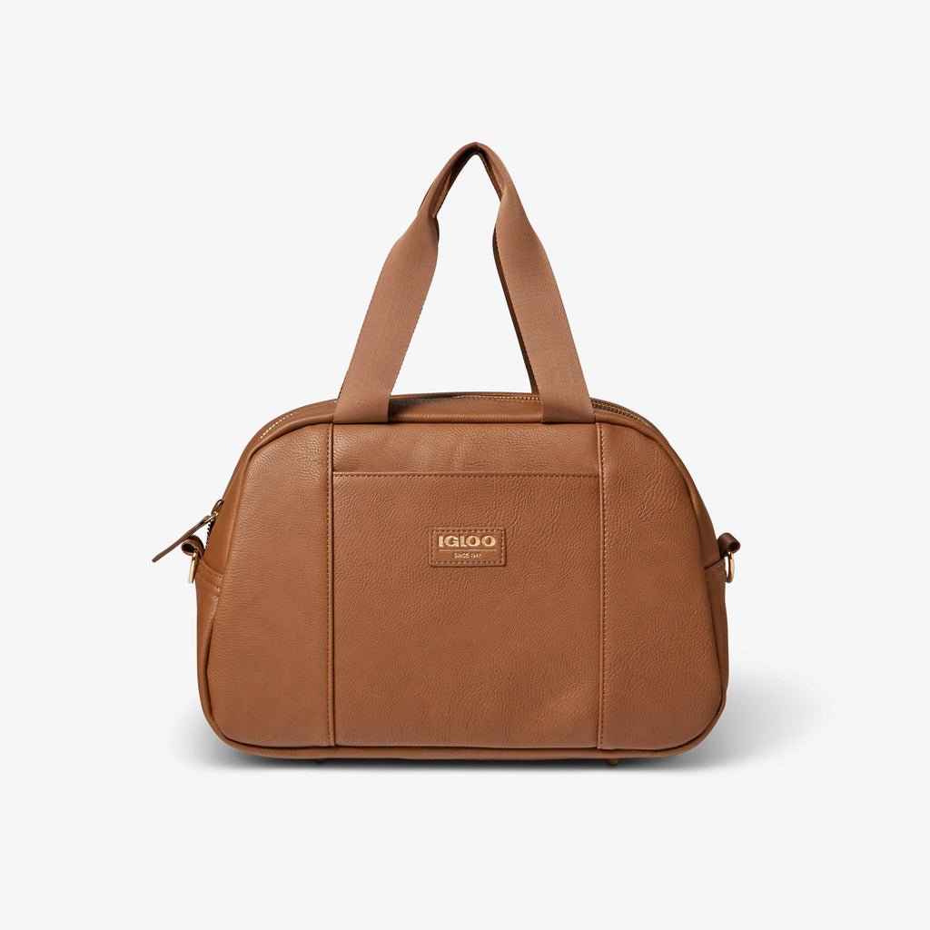 Igloo Luxe® Satchel Cooler Bag J8 Cognac