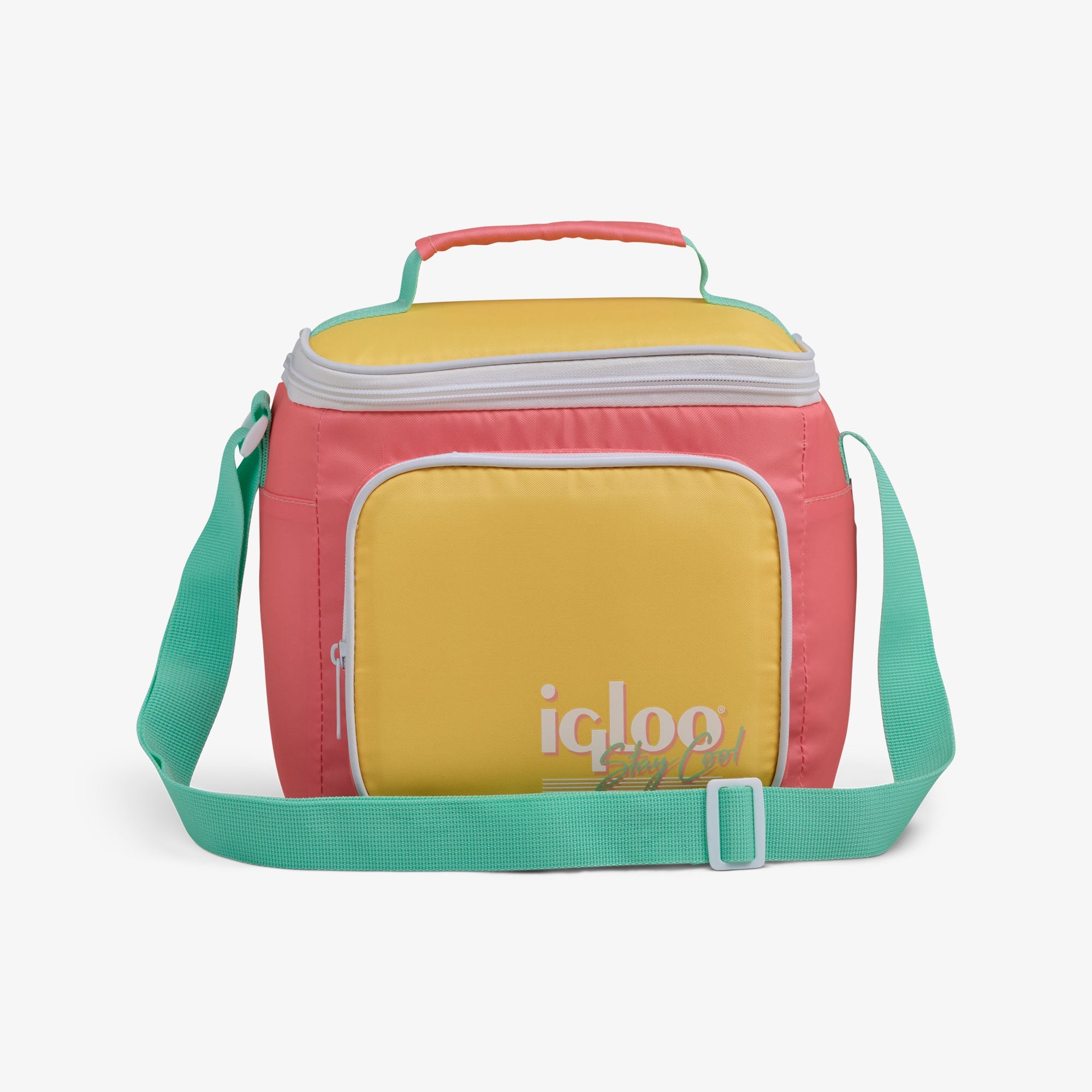 Retro Square Lunch Bag W8 Flamingo