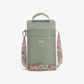 Floral MaxCold® DUO Vertical Crossbody Cooler Bag A1 Sage