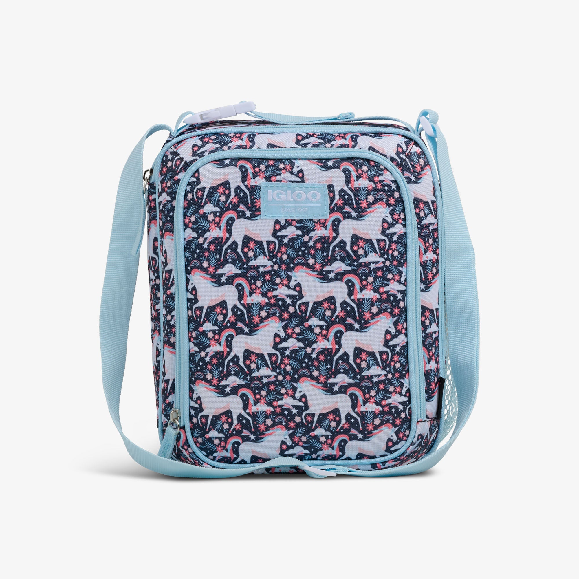 Kids Lunch Vertical Cooler + Bento Box L8 Unicorns