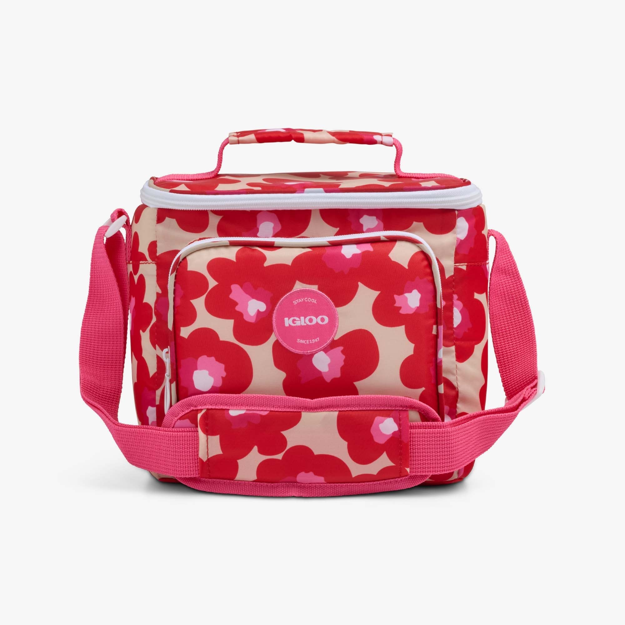 Retro Square Lunch Bag W8 Mod Floral