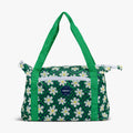 Retro Packable Puffer 20-Can Cooler Bag Z5 Psychedelic Daisy
