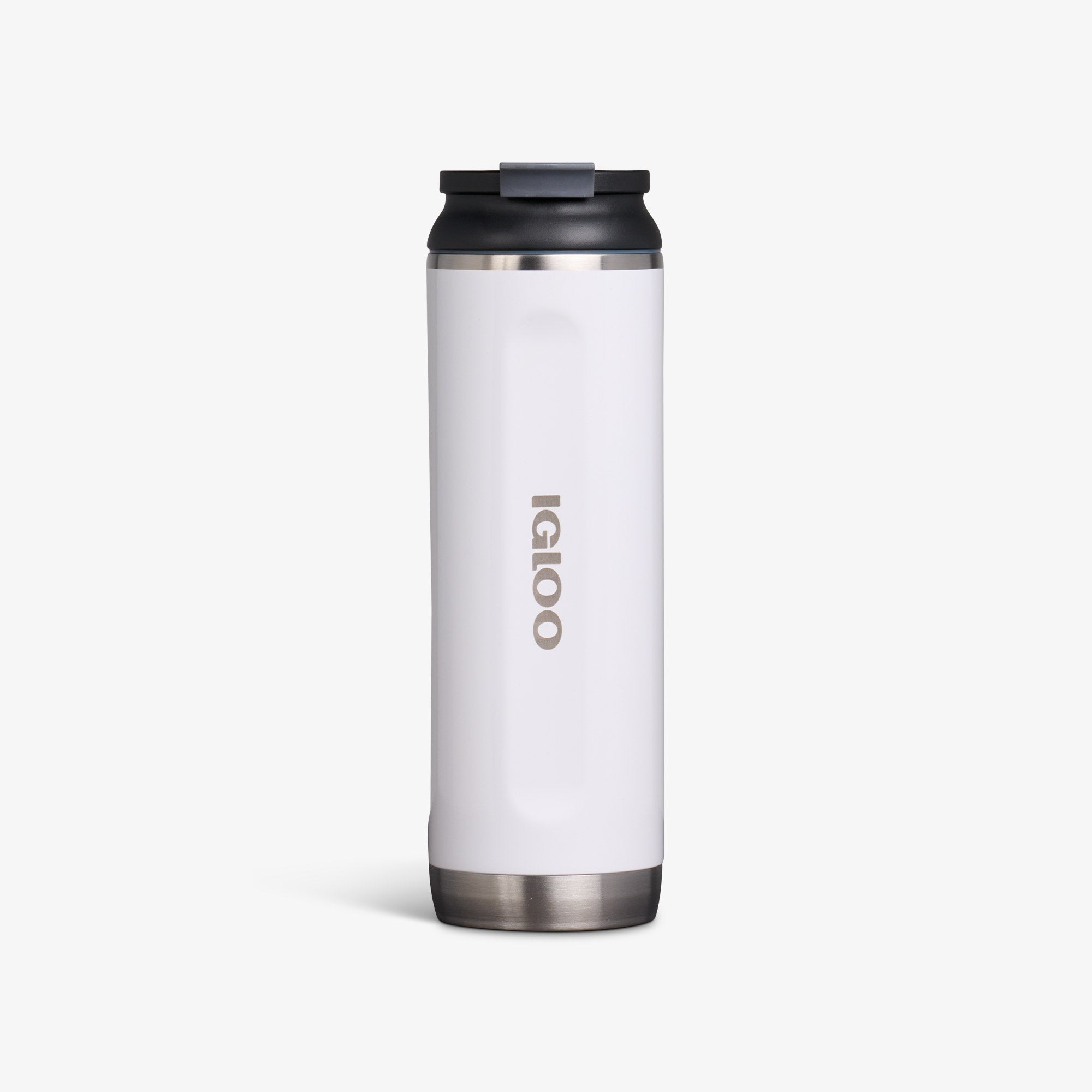 20 Oz Flip ‘n’ Sip Tumbler L1 Gloss White