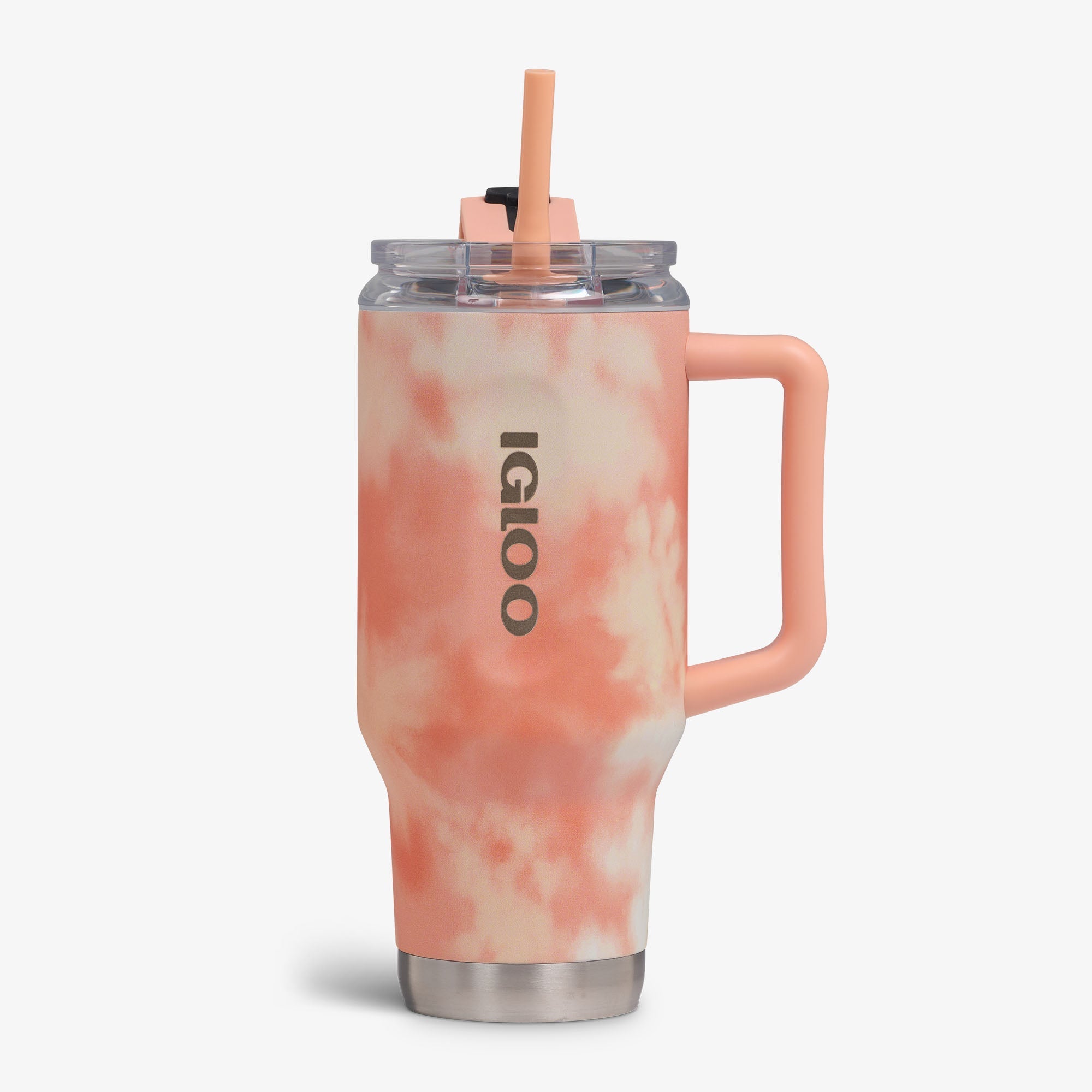 32 Oz Flip ‘n’ Sip Travel Mug N5 Cloud Apricot