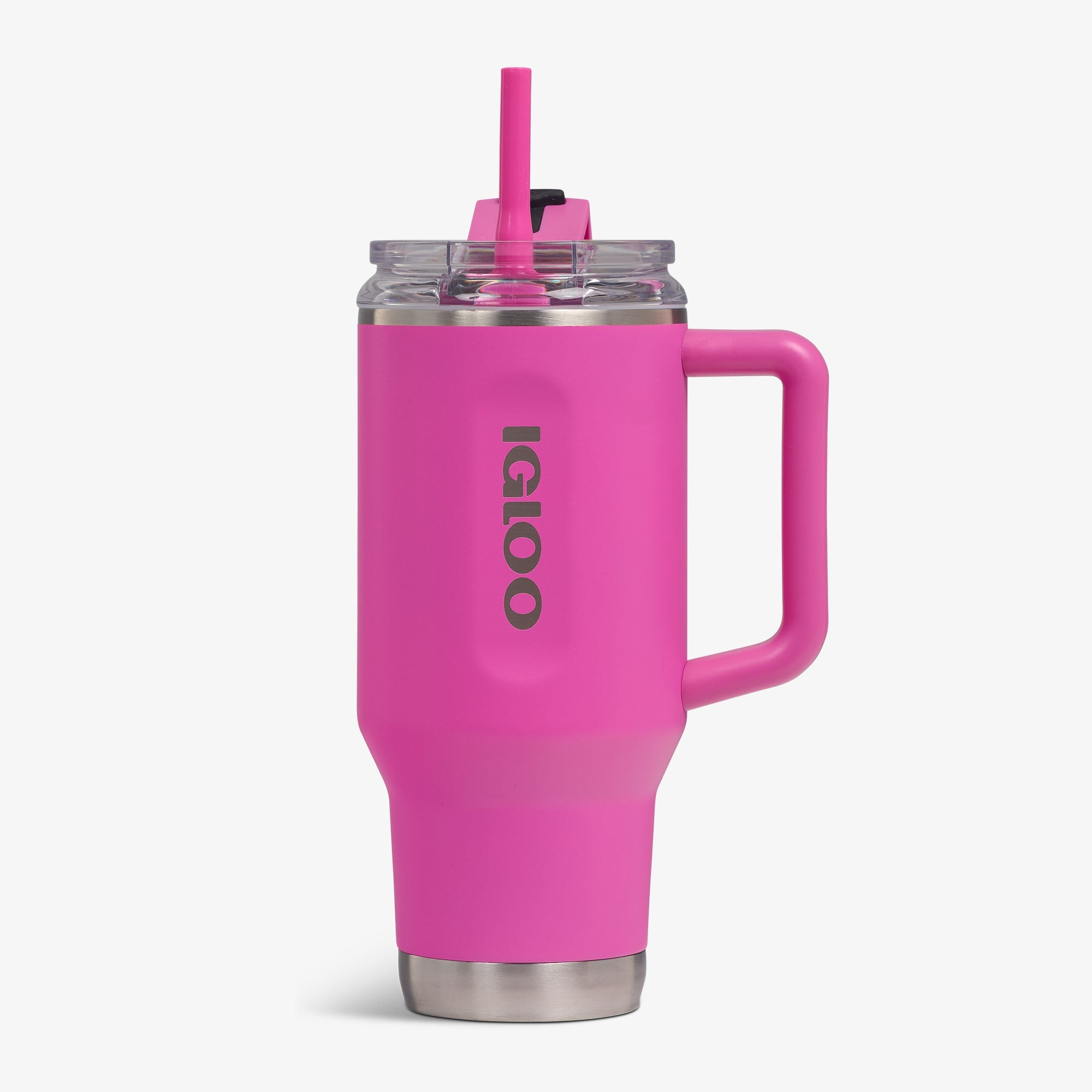 32 Oz Flip ‘n’ Sip Travel Mug N5 Pink Fizz