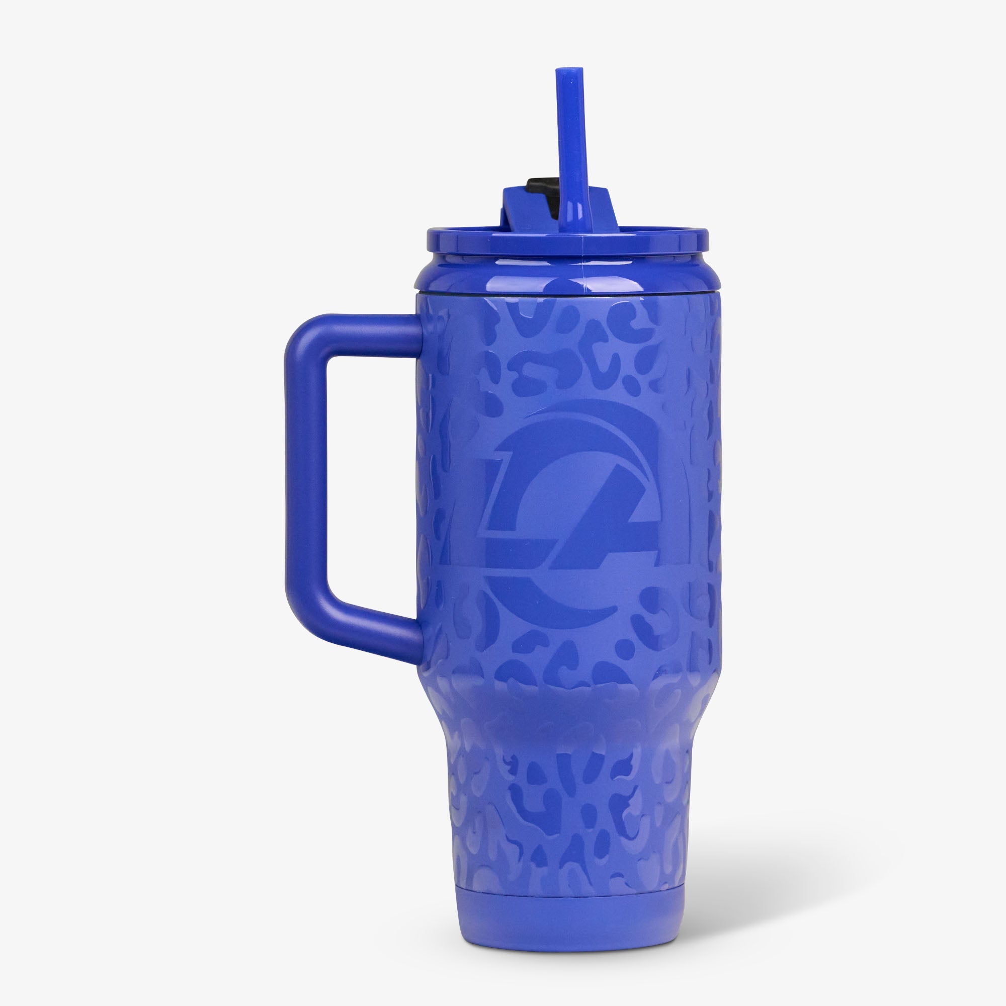 NFL 32 Oz Leopard Flip ‘n’ Sip Travel Mug X6 Rams