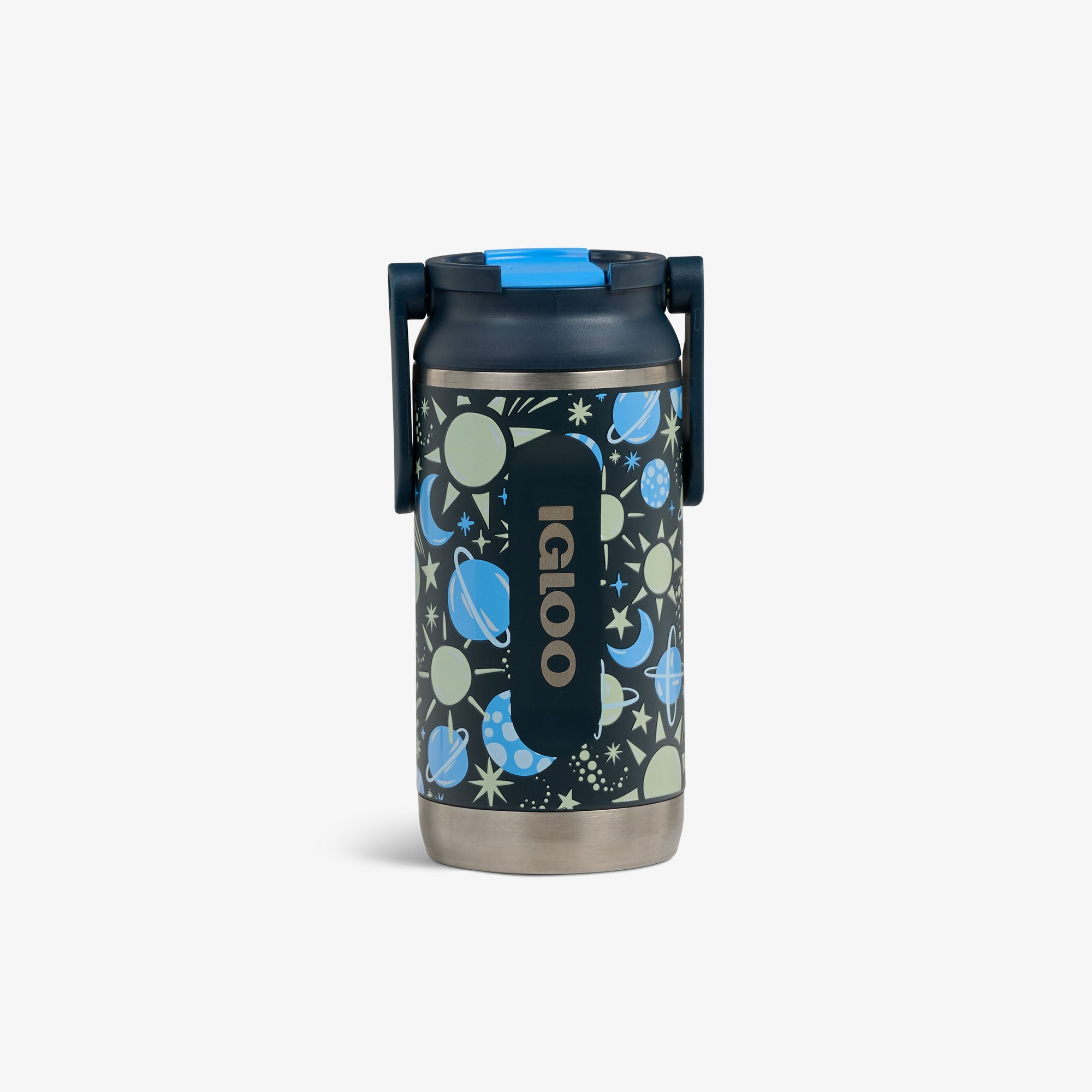Kids Lunch Glow 12 Oz Sipper Bottle W3 Cosmic Glow