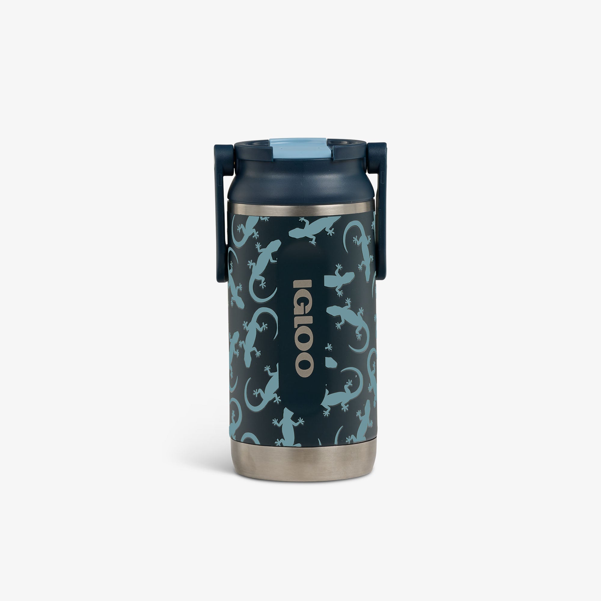 Kids Lunch Glow 12 Oz Sipper Bottle W3 Lizard Glow