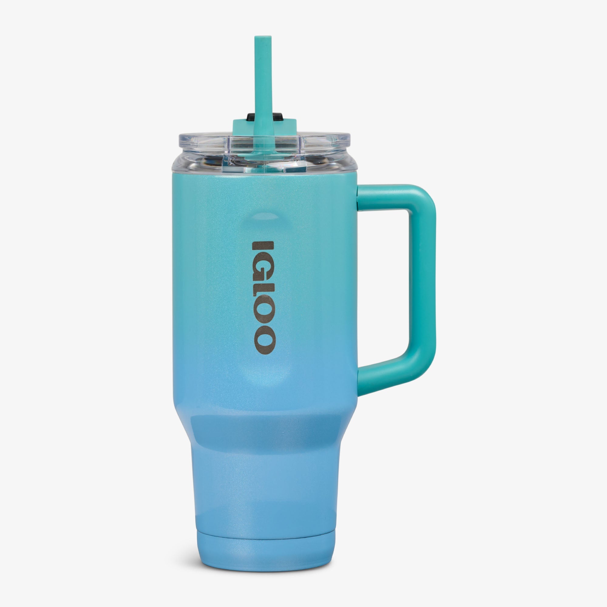 32 Oz Flip ‘n’ Sip Travel Mug N5 Gradient Teal
