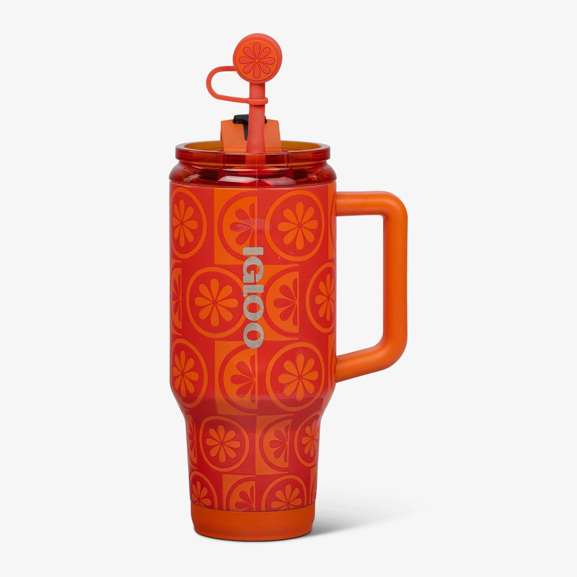 32 Oz Flip ‘n’ Sip Travel Mug N5 Orange