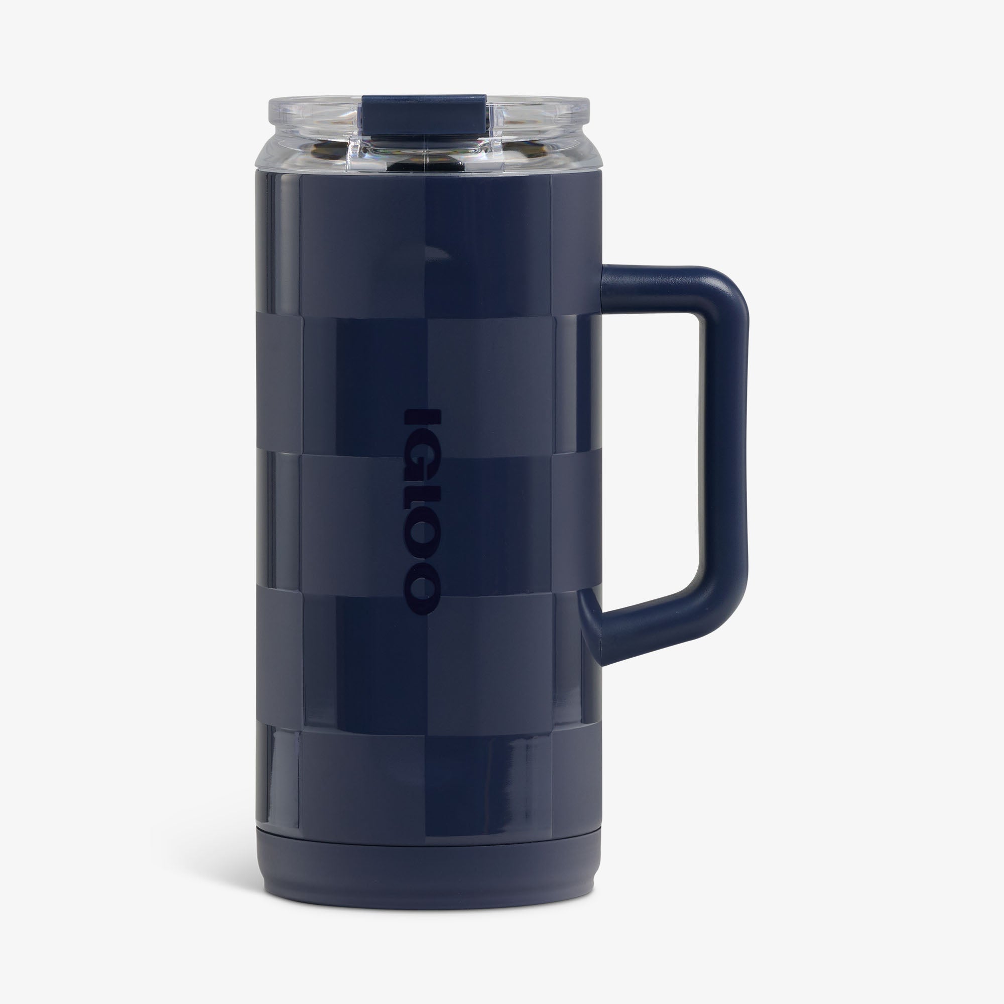 1L Beer Mug L0 Navy Check